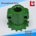 Pulverizar a flange de plástico verde